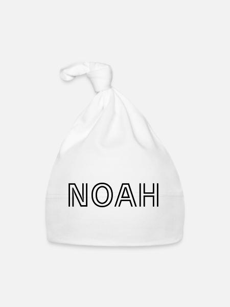 Noé - Bonnet bio Bébé - blanc - Devant