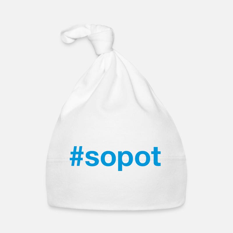 Sopot Polska Polen Baby Bio-Mütze