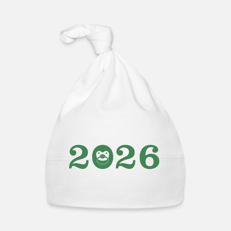 Bébé 2026 - Bonnet bio Bébé - blanc