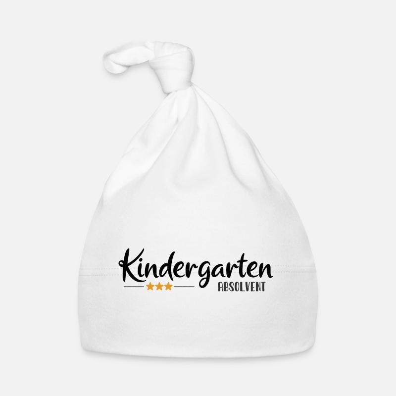 Kindergarten Absolvent - Einschulung - Kita Baby Bio-Mütze