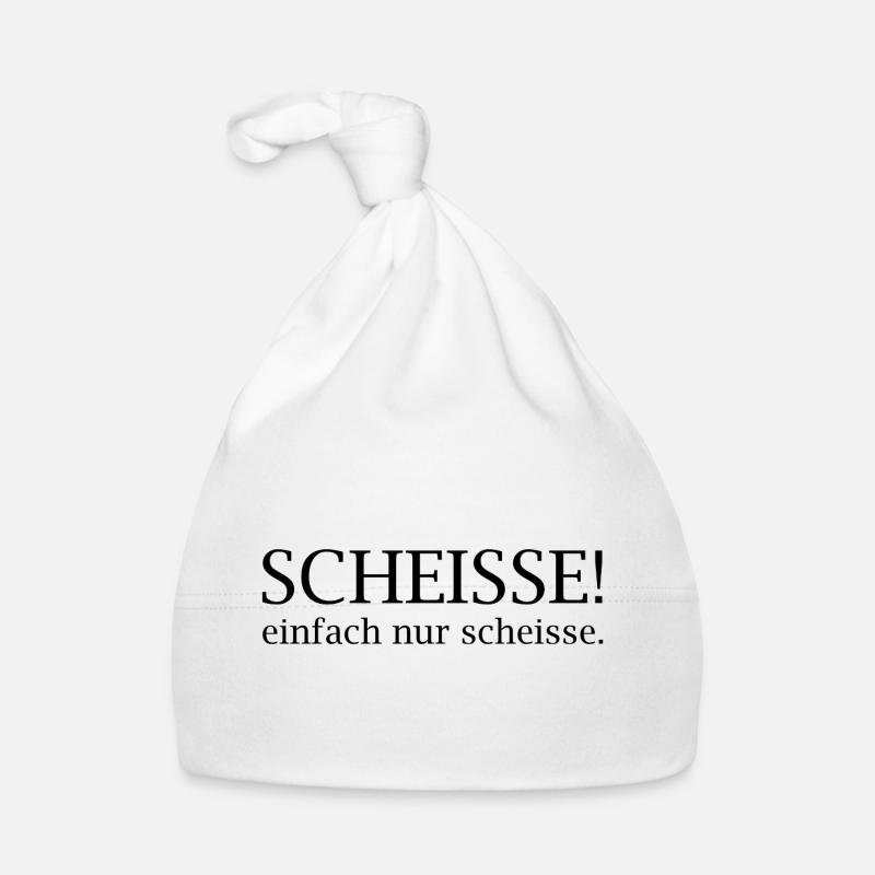 Scheisse! einfach nur scheisse. Baby Bio-Mütze