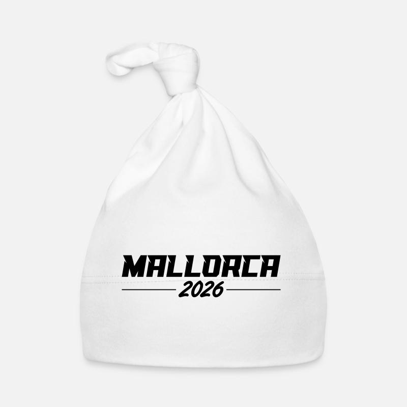 Mallorca 2026 Baby Bio-Mütze