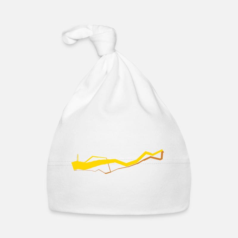 Iconic Data Viz: Minard 1812 - Gold / Bronze Baby Bio-Mütze