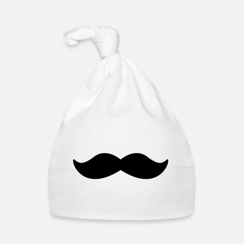 Schnurrbart Baby Bio-Mütze