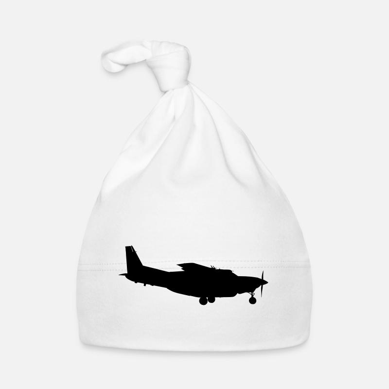 airplane Organic Baby Cap