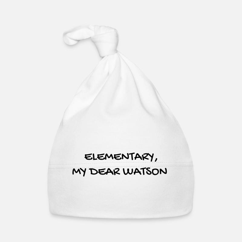 Cinéma / Citation / Série télé / Geek - Bonnet bio Bébé - blanc