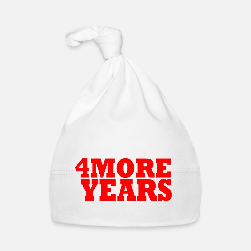 4 more years Baby Bio-Mütze