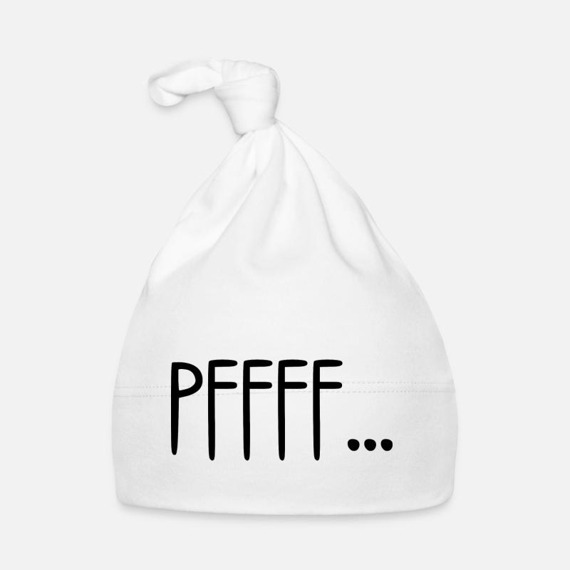 pffff - Bonnet bio Bébé - blanc