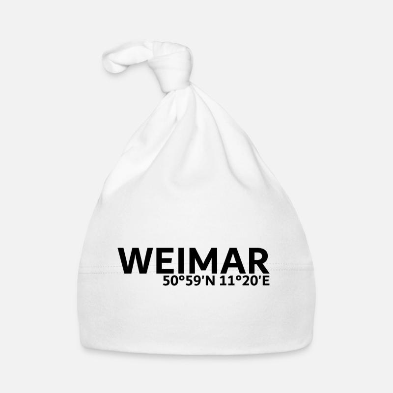 Weimar coordinates Organic Baby Cap