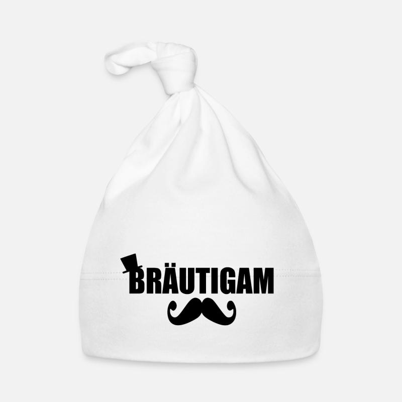 bräutigam Baby Bio-Mütze
