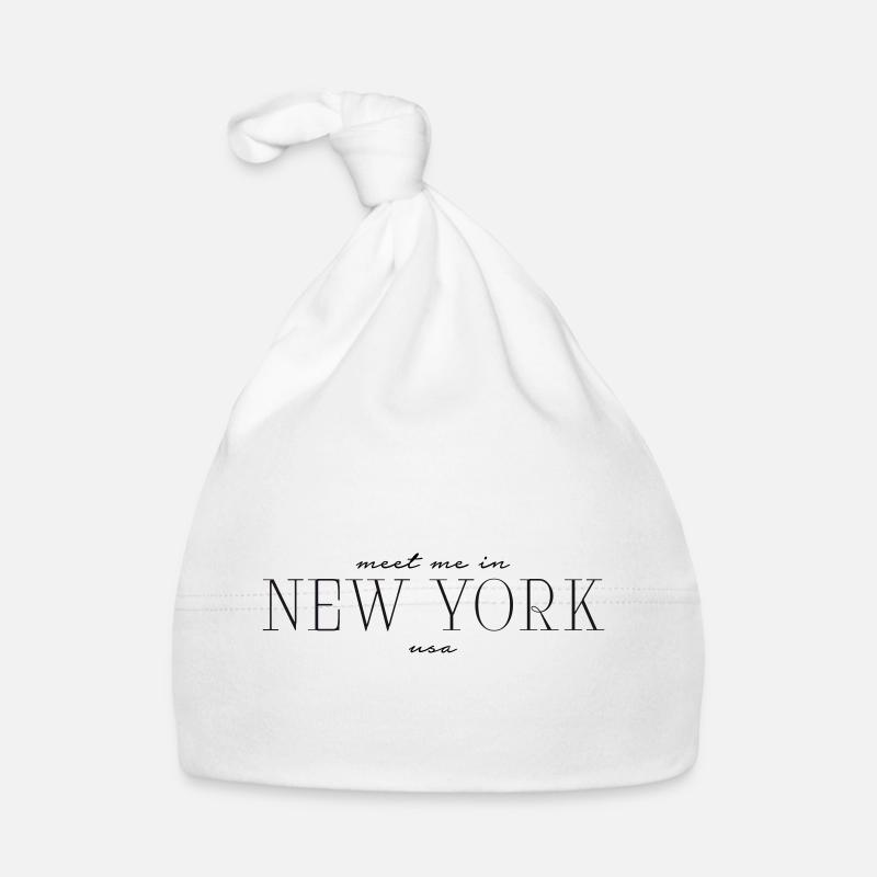 Retrouvez-moi à New York Bonnet bio Bébé