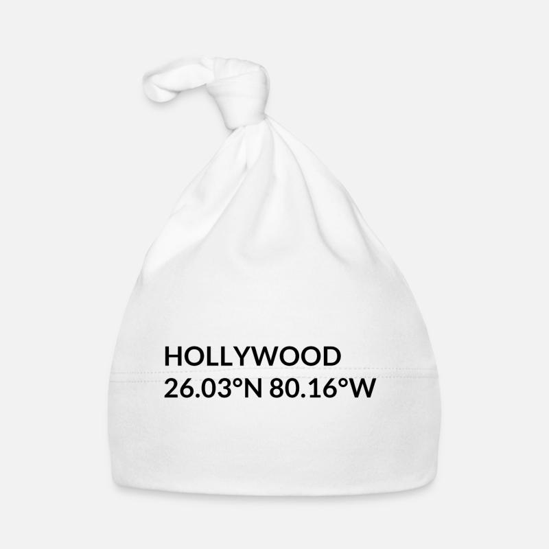 Coordonnées Hollywood, Floride, États-Unis Bonnet bio Bébé