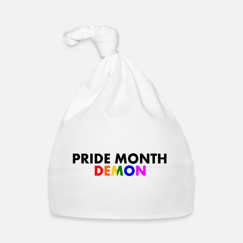 pride month demon Baby Bio-Mütze