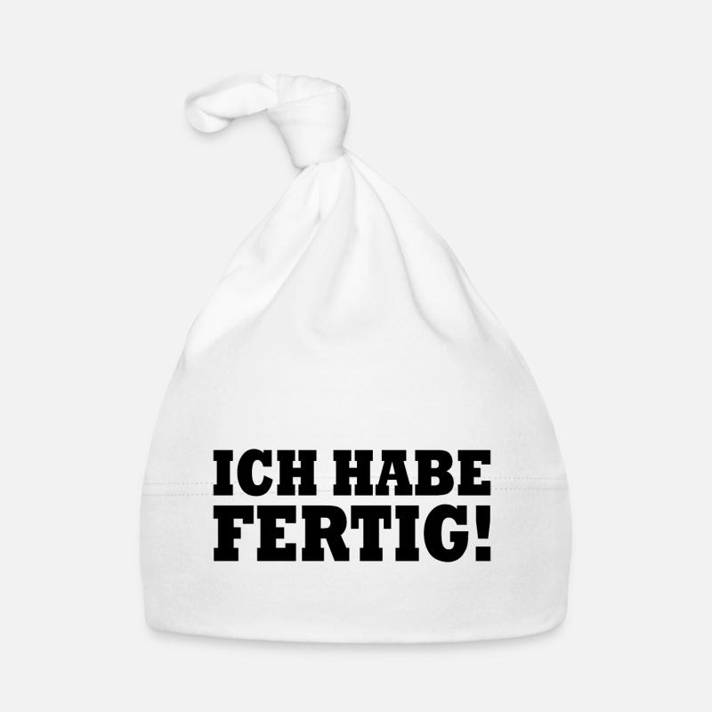 I'm done Organic Baby Cap