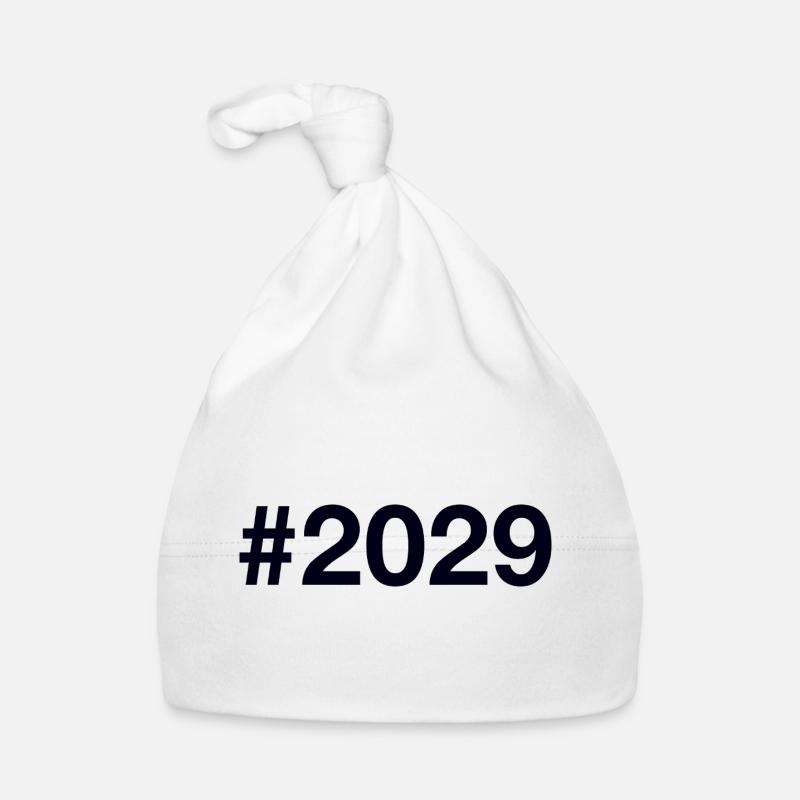 Hashtag 2029 Bonnet bio Bébé