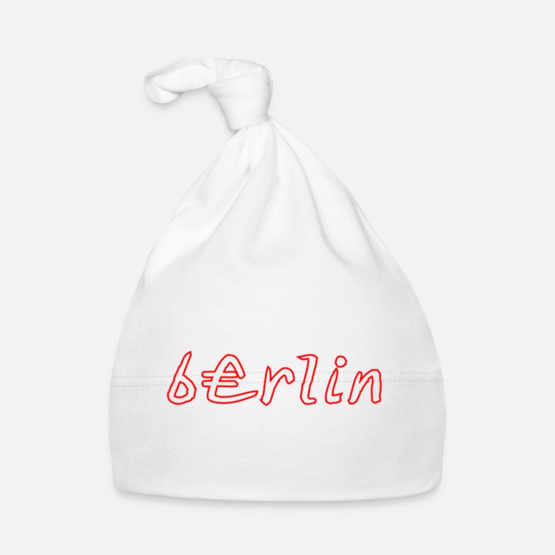 Berlin Neon Graffiti Stil Baby Bio-Mütze