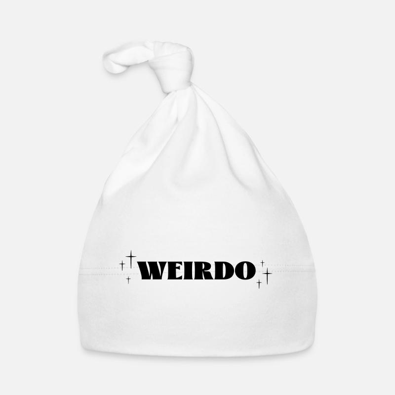 Weirdo Magic - Baby Bio-Mütze - Weiß