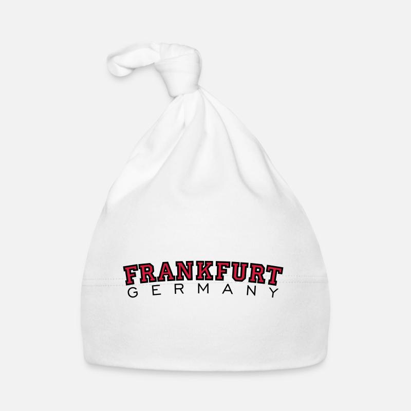 Frankfurt Germany (Rot) Baby Bio-Mütze