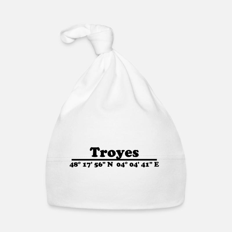 Troyes coordinates Organic Baby Cap