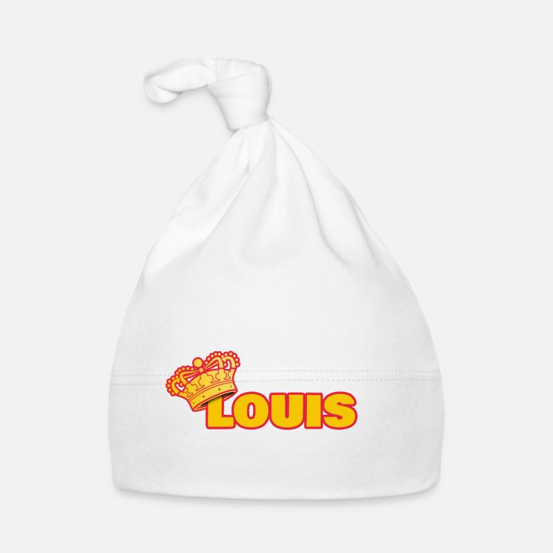 Crown for Louis Organic Baby Cap