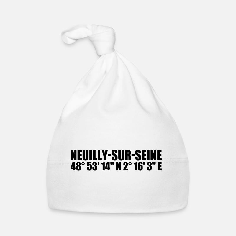 Neuilly-sur-Seine coordinates Organic Baby Cap