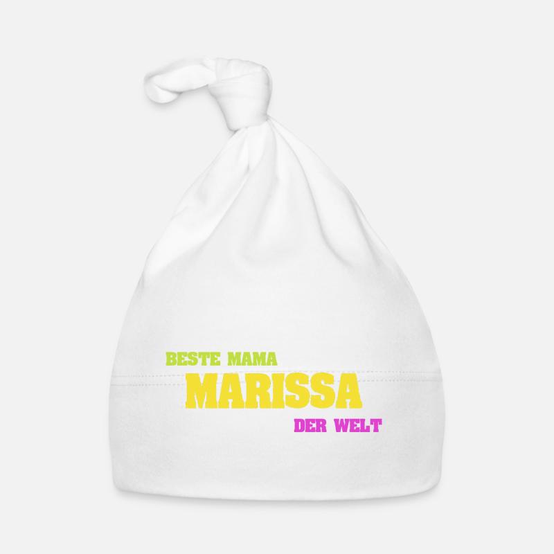 Marissa als Mutter Baby Bio-Mütze