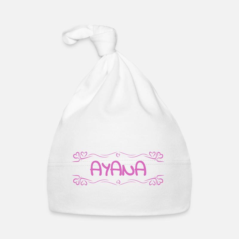 Ayana as a name Organic Baby Cap