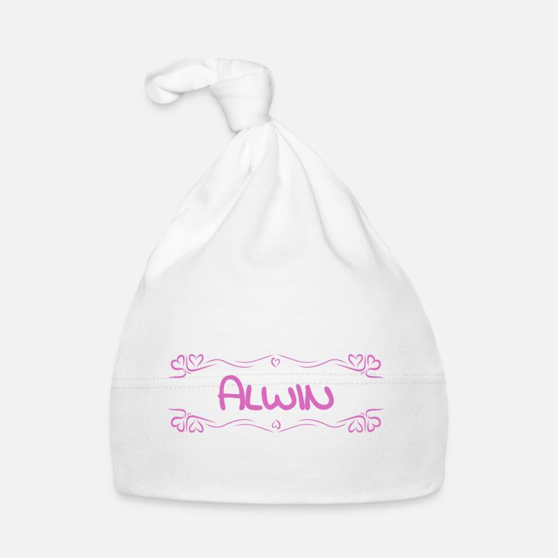 Alwin als Name Baby Bio-Mütze