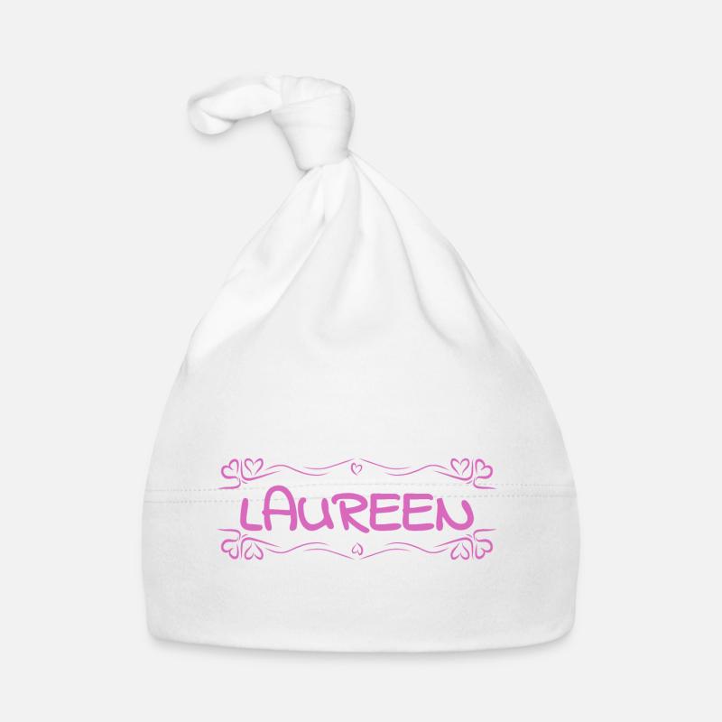 Name Laureen Baby Bio-Mütze
