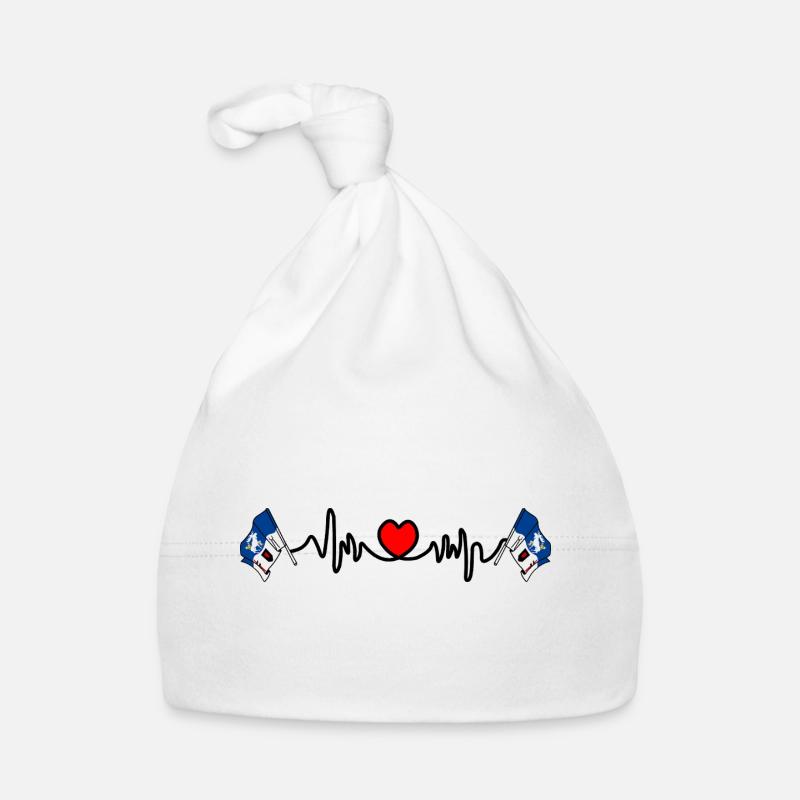 Jämtland Herzfrequenz-Design Baby Bio-Mütze