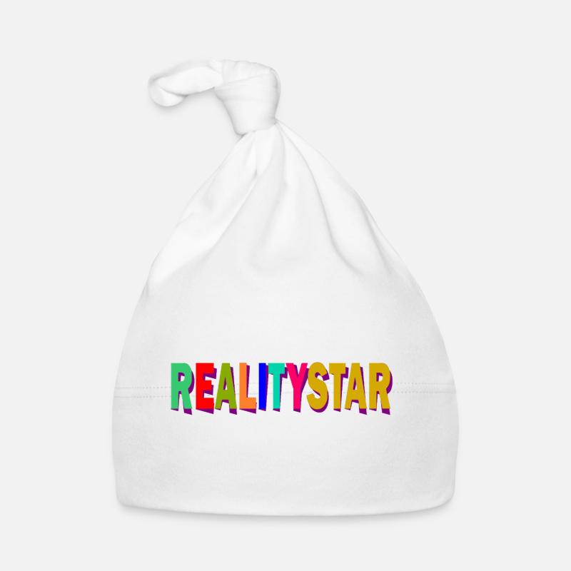 RealityStar color explosion Organic Baby Cap