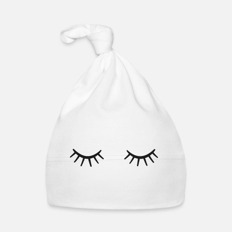 Lashes - Eyelashes Organic Baby Cap