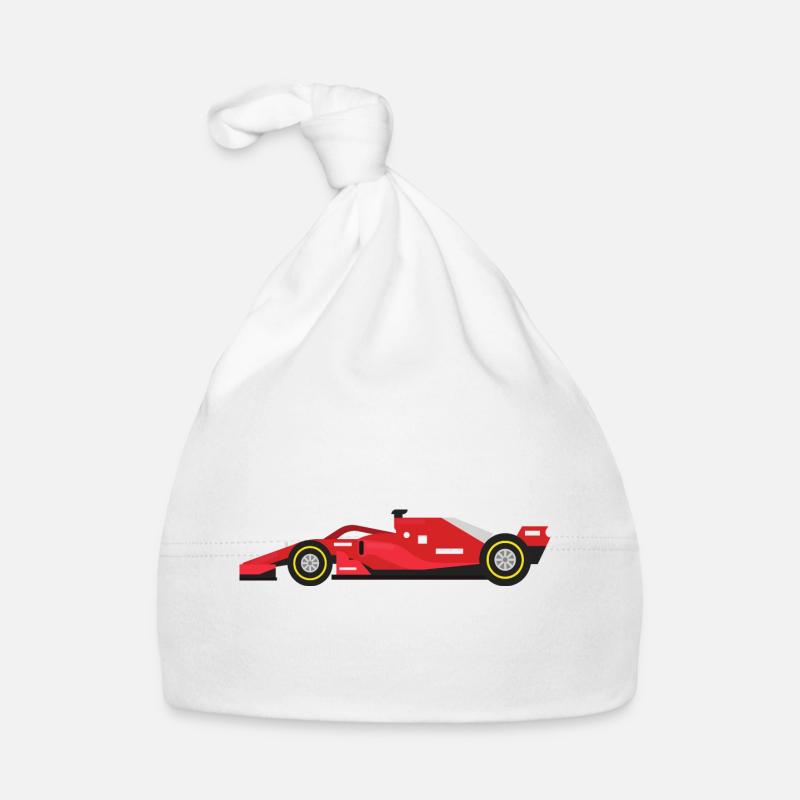Herzschlag Formel Motorsport 1 Eins Vettel Leclerc Baby Bio-Mütze