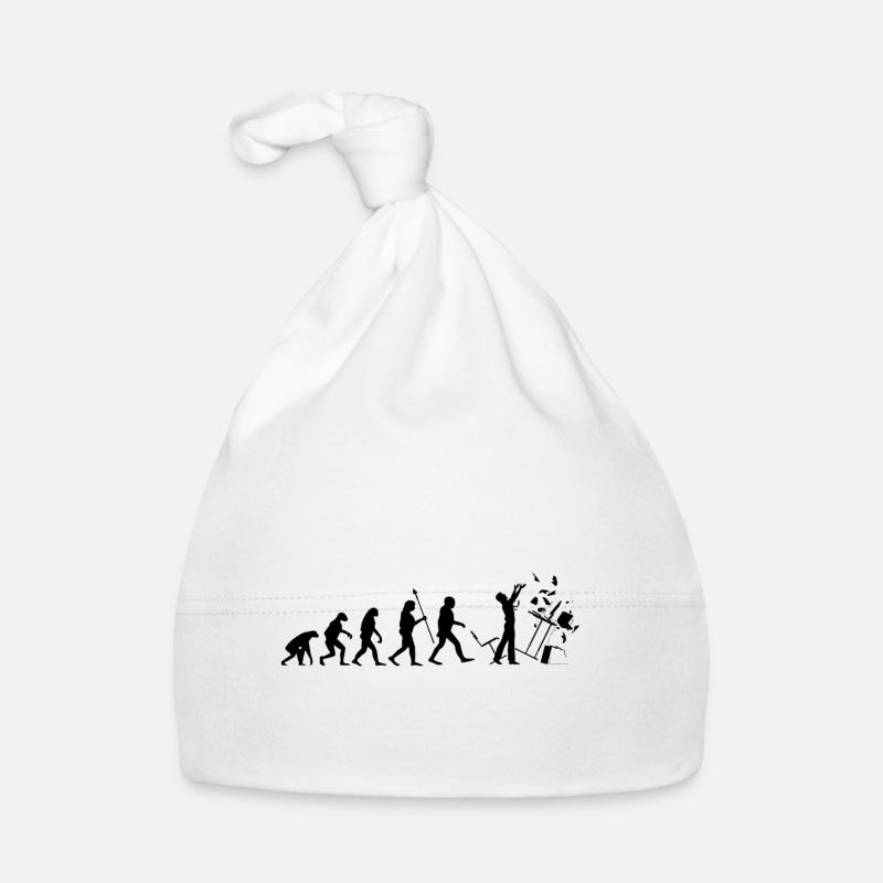 Evolution PC Rage Freak Out Colère Colère Ordinateur Fun Bonnet bio Bébé