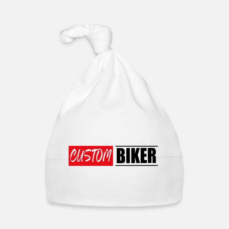 custom biker tuner bikes tuning sticker sticker Organic Baby Cap