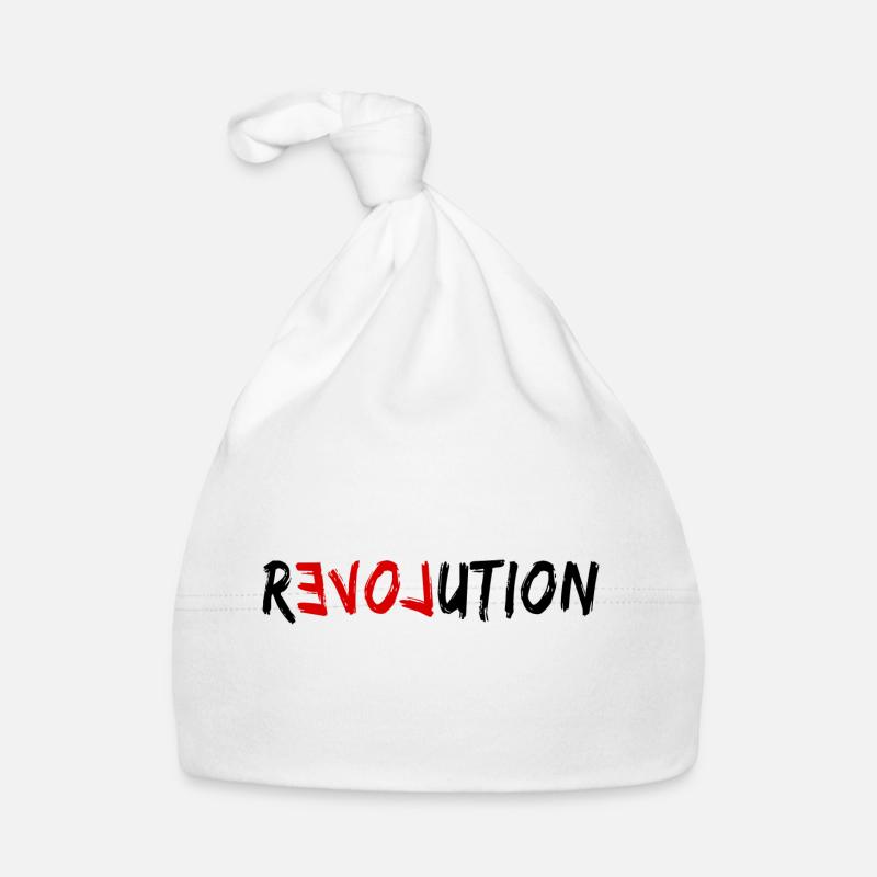 Révolution de l’amour Bonnet bio Bébé