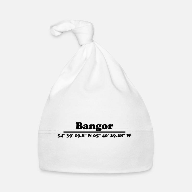 Bangor Coordinates Organic Baby Cap