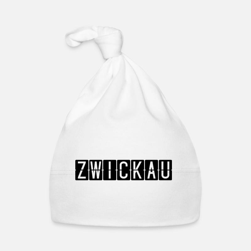 Panneau de l’aéroport de Zwickau Bonnet bio Bébé