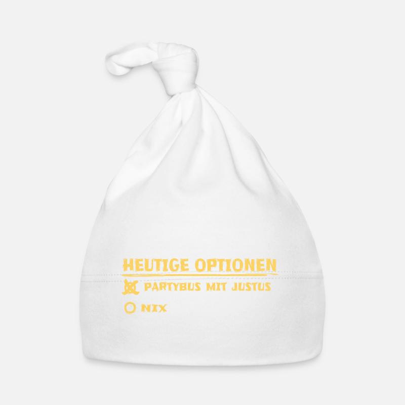 First name justus Organic Baby Cap