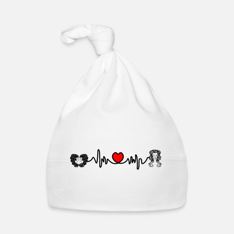 Fréquence cardiaque cardio Gémeaux Vierge Bonnet bio Bébé
