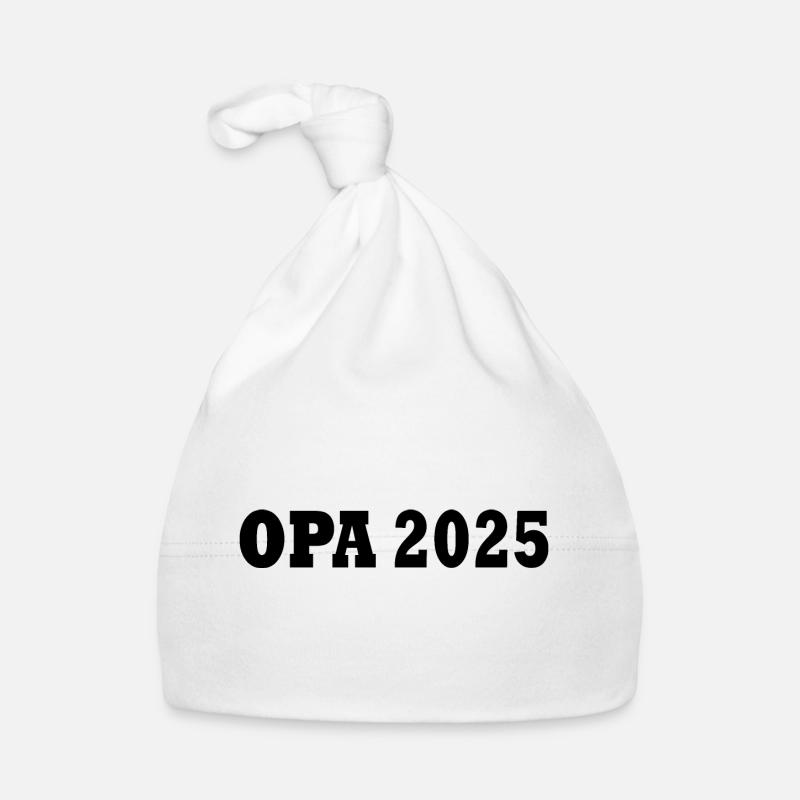 Opa 2025 Baby Bio-Mütze