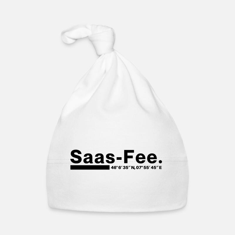 Coordonnées Saas-Fee Valais, Suisse Bonnet bio Bébé