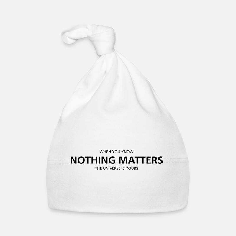 Rien n’a d’importance Bonnet bio Bébé