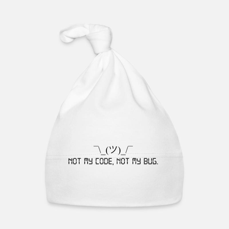 Pas mon code, pas mon bug. Bonnet bio Bébé