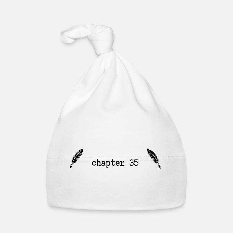 chapter 35 Birthday Organic Baby Cap