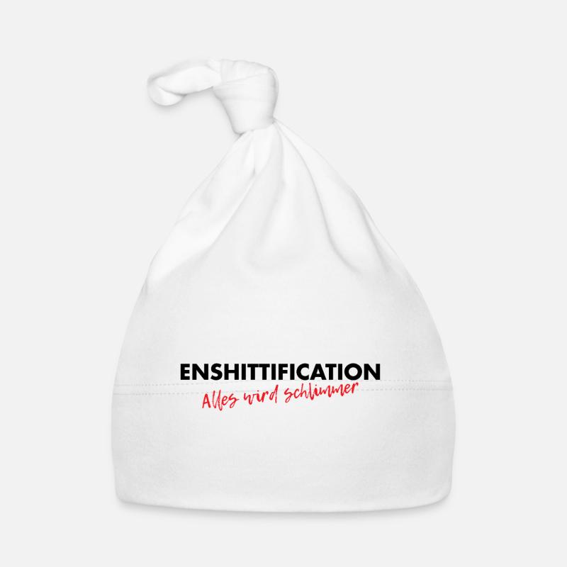 Enshittification - alles wird schlimmer! Baby Bio-Mütze