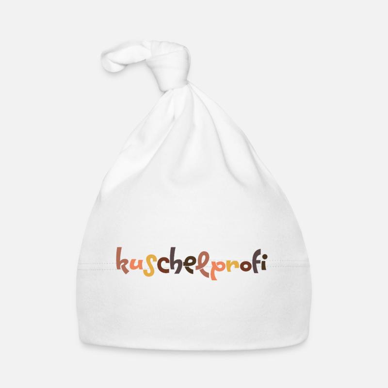Kuschelprofi Essentials - Starter Edition - Baby Bio-Mütze - Weiß