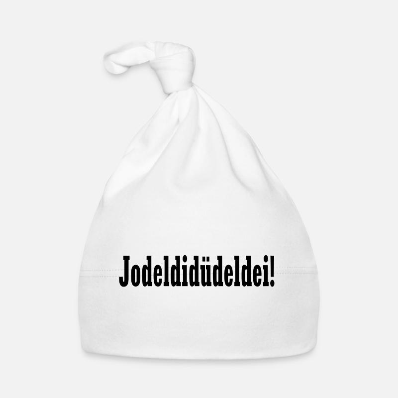 Party Gaudi Design - Jodeldidüdeldei –  Baby Bio-Mütze