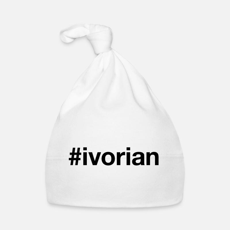 IVORIAN Hashtag Côte d'Ivoire Organic Baby Cap