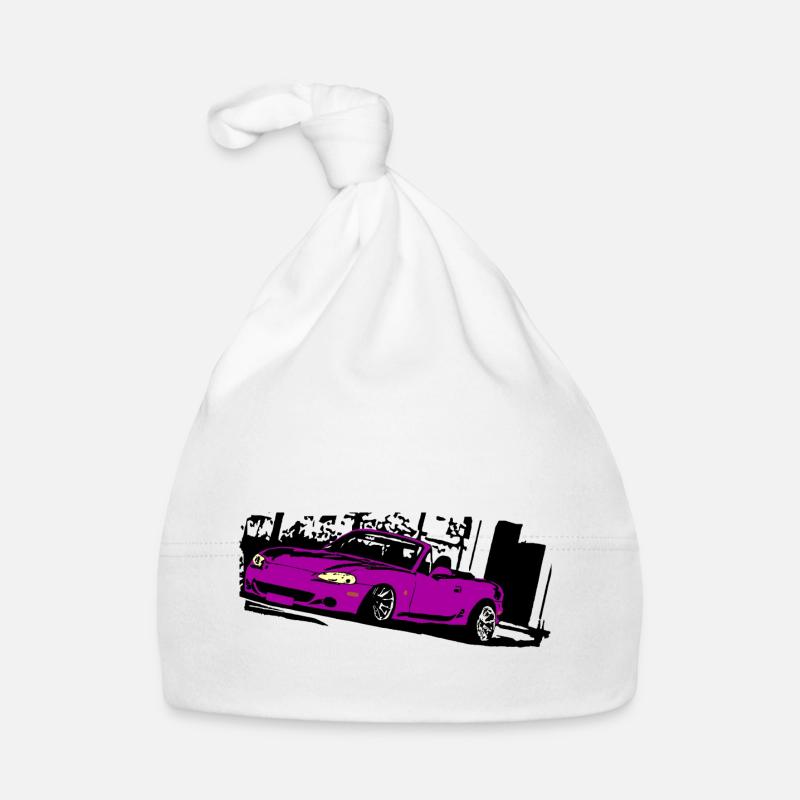 MIATA NB mx5 mk2 stance PINK BEST DESIGN Organic Baby Cap
